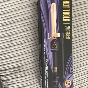 Hot tools curling . 3/4 inch. 24K Gold.